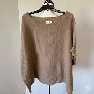 Before You Collection  new top size medium lagenlook oversized minimalist NWT